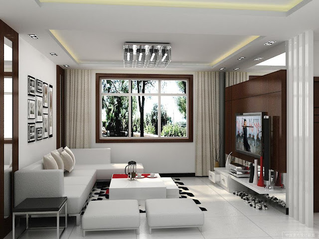 Dekorasi Ruang Tamu Kecil dan Moden (Small Living Room Decor