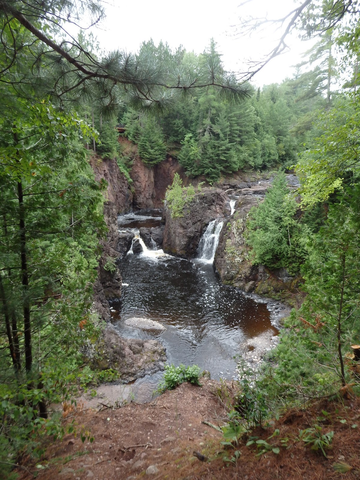 2 On the Road Copper Falls State Park by Mellen, WI