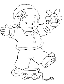 baby coloring pages, kids coloring pages