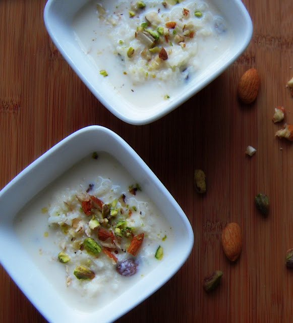 Jyoti's Pages Kheer Recipe How to Make Kheer Indian Rice Pudding