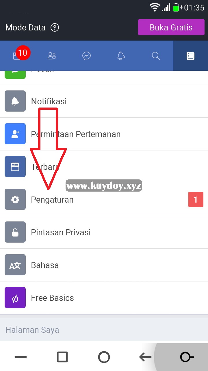 Cara Mengubah Tombol Tambahkan Teman Menjadi Ikuti Di Fb Lite