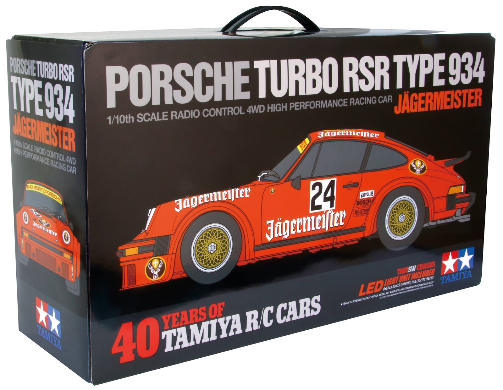 Tamiya 1:10 TA02 Porsche Turbo RSR 934 54078 BC16 Drive Shafts Front 44 mm T9J® 