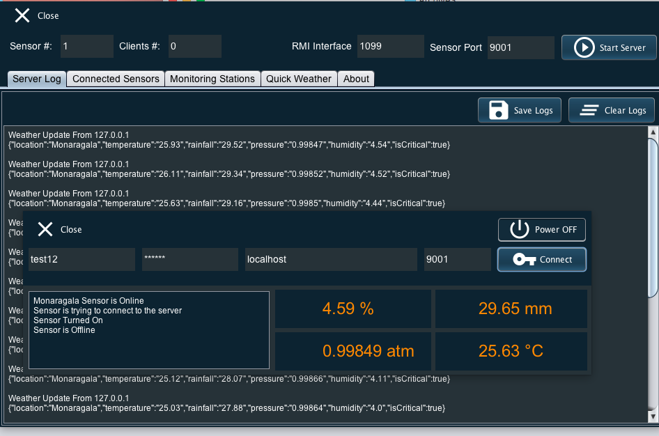 Rama's Blog: Weather Monitoring System using java RMI and Sockets