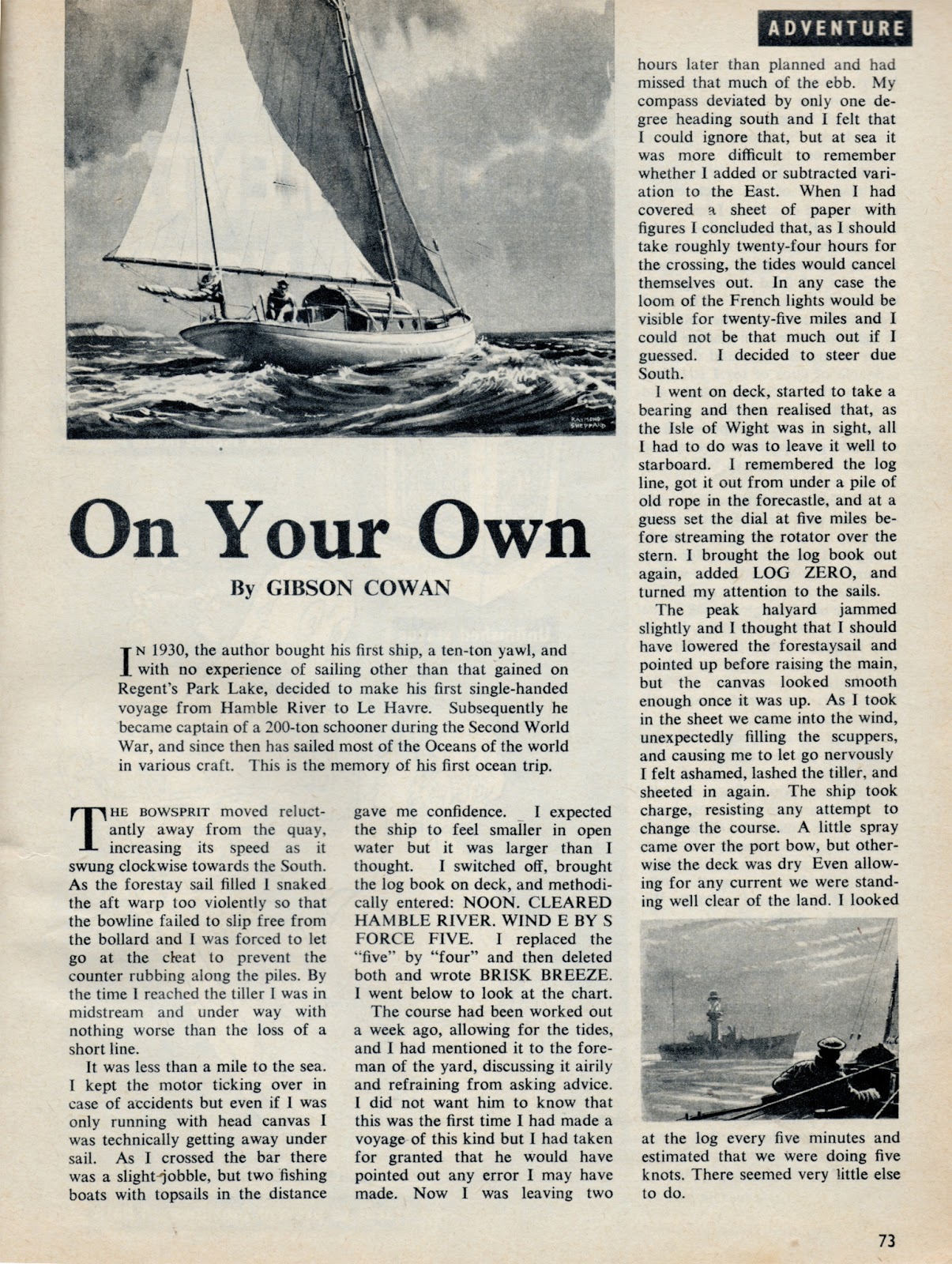 Raymond Sheppard, Lilliput stories and Gerald Durrell