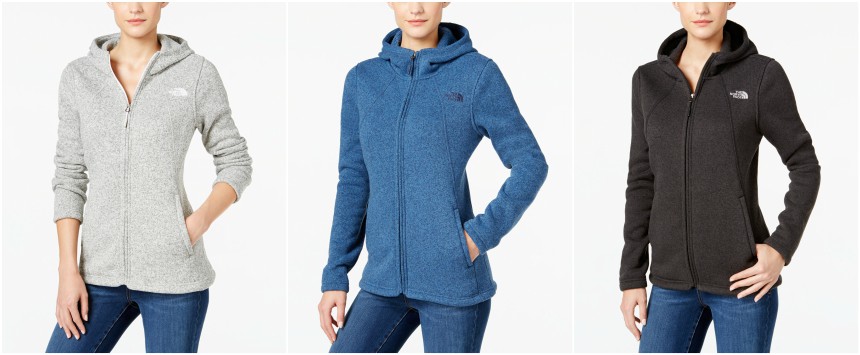 The North Face Crescent Sweater Fleece Hoodie for only $60 (reg $99) with free shipping