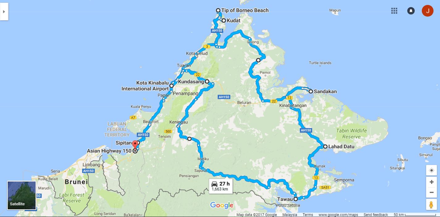 Google Maps Kota Kinabalu : Locate kota kinabalu hotels on a map based