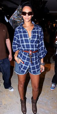 rihanna cowboy boots