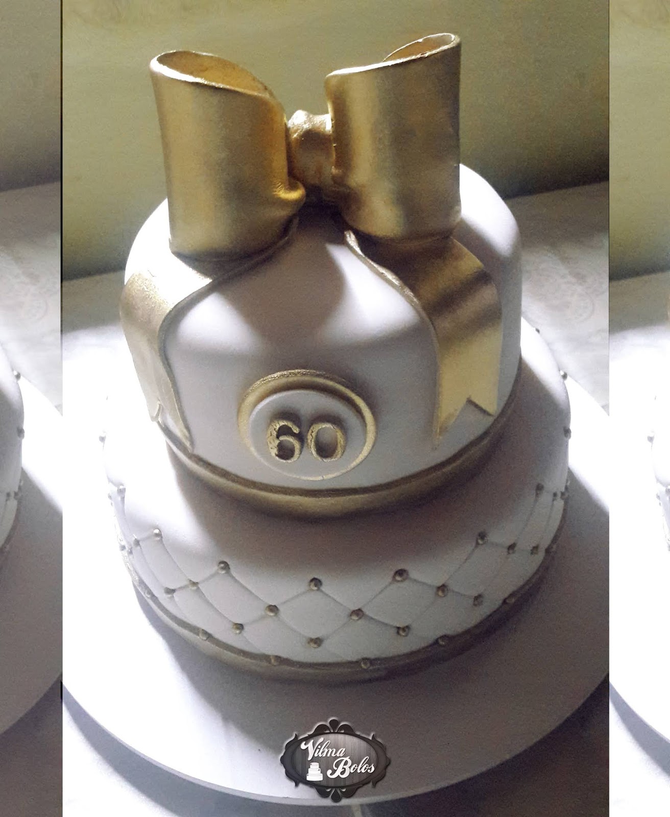 Bolos e Docinhos para Uberlândia e Região Bolo Comemoração de 60 anos🎂