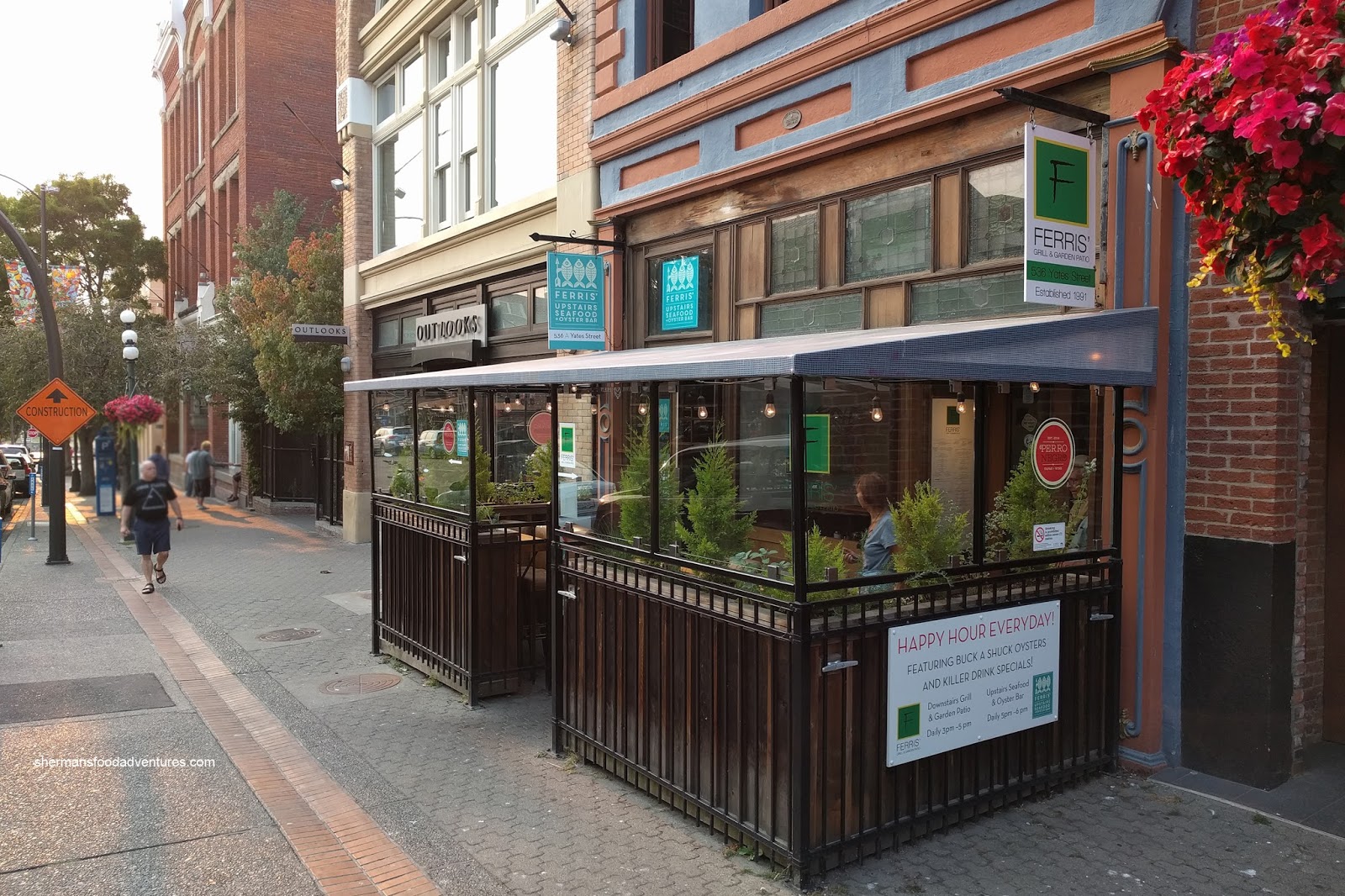 Ferris Oyster Bar Menu barebonestory