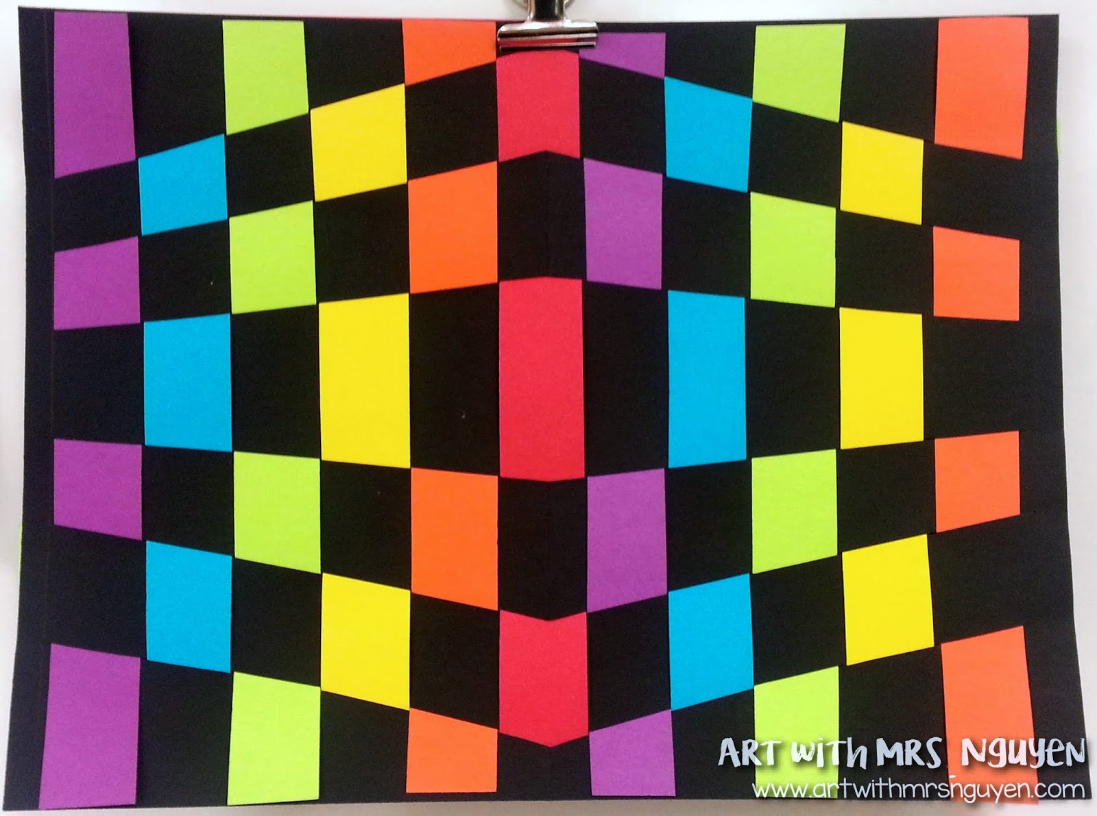 Op Art Paper Weaving (3rd and 5th)