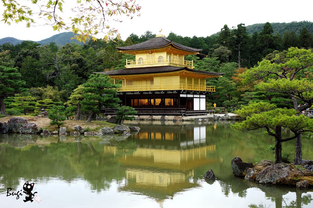 京都景點／「金閣寺」——閃耀絢麗卻又優雅不俗水中倒影絕美的世界遺產- 跟著不羈去旅行
