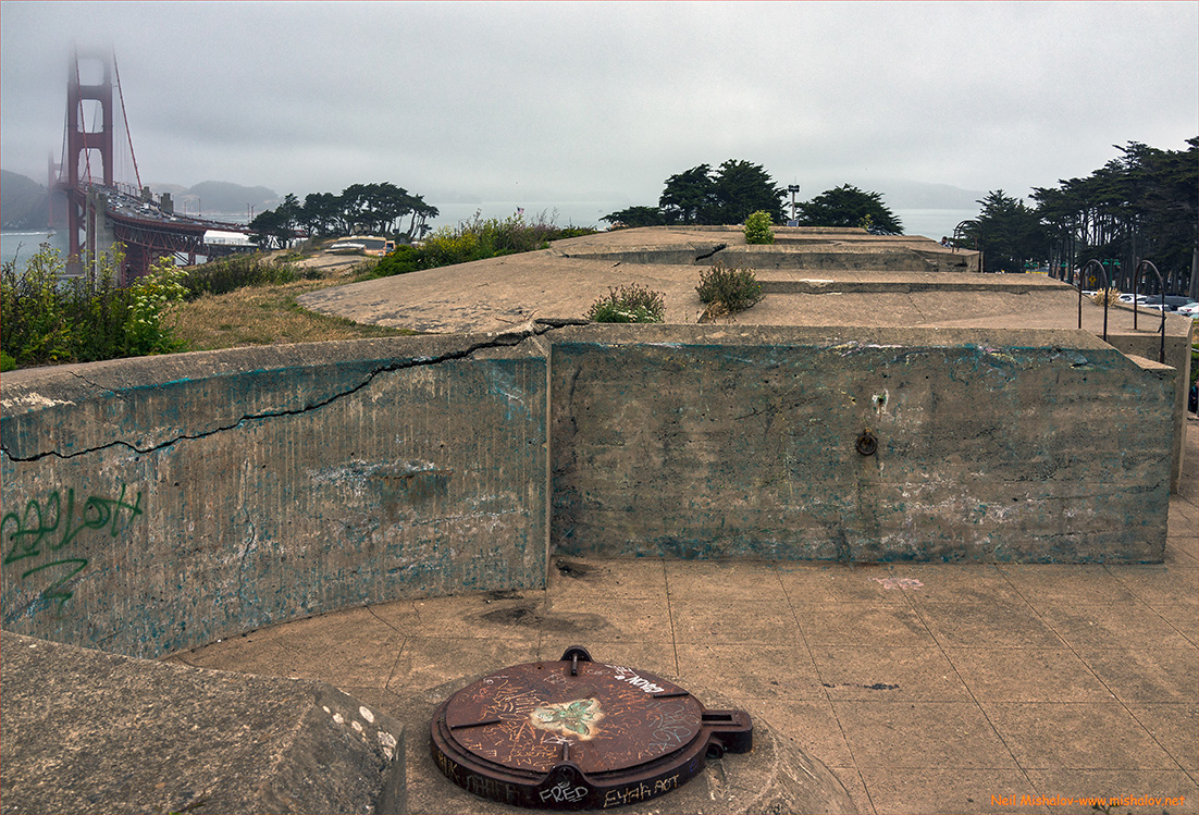 San Francisco Bay Area Photo Blog Presidio of San Francisco gun