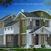 Villa elevation design in 1900 sq.feet