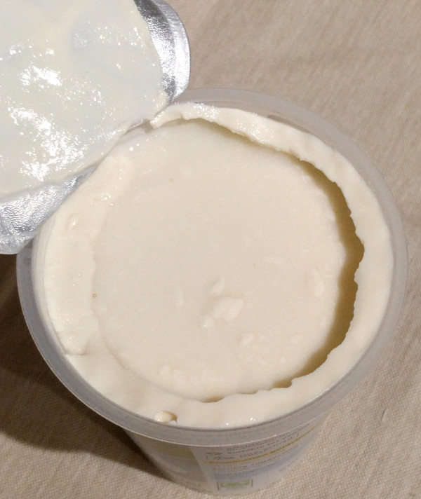 Tesco free from unsweetened soy yogurt