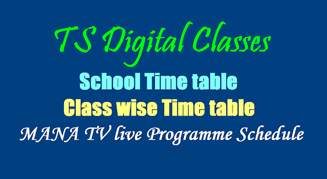 Mana TV Digital Lessons/Digital Classes Transmission Schedule, Guidelines Mana TV Digital Lessons,Digital Classes Transmission Schedule,Guidelines