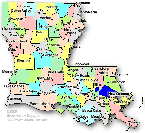 October 2011 | County Map Regional City