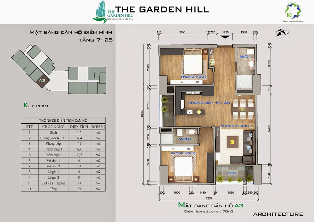 Chung cư The Garden Hill 99 Trần Bình