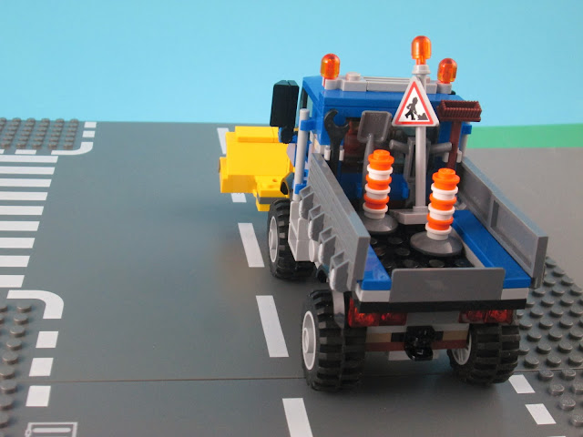 Set LEGO City 60152 Sweeper & Excavator