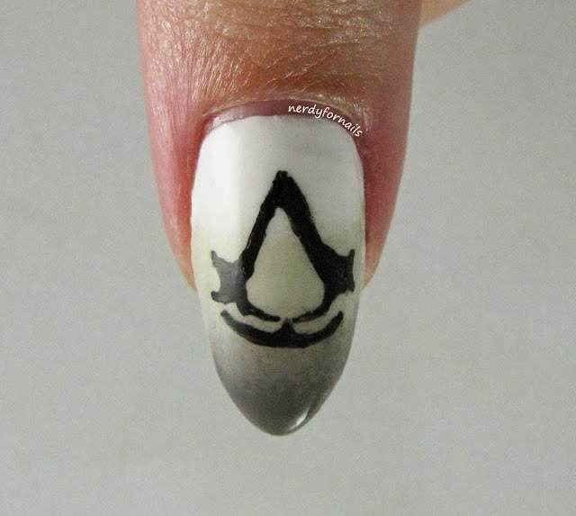 Assassin's Creed Logo Nails