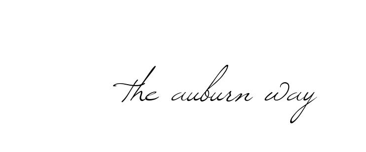 the auburn way