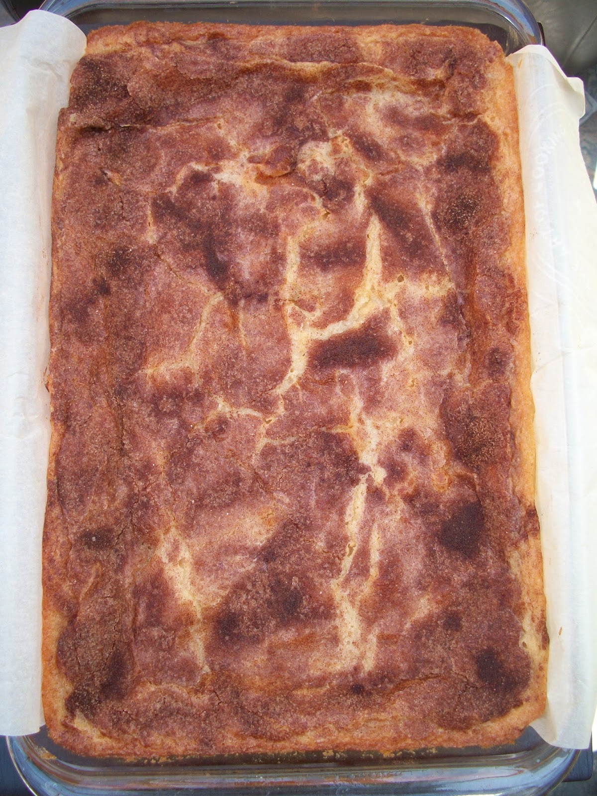Brooke Bakes Gooey Cinnamon Cake