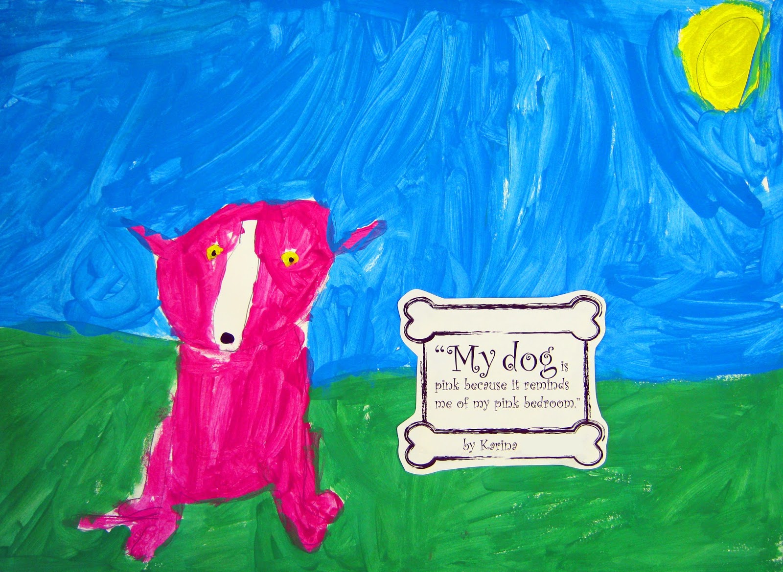 Mrs. Levine's Art Room KINDERGARTEN . . . Why is Blue dog blue?