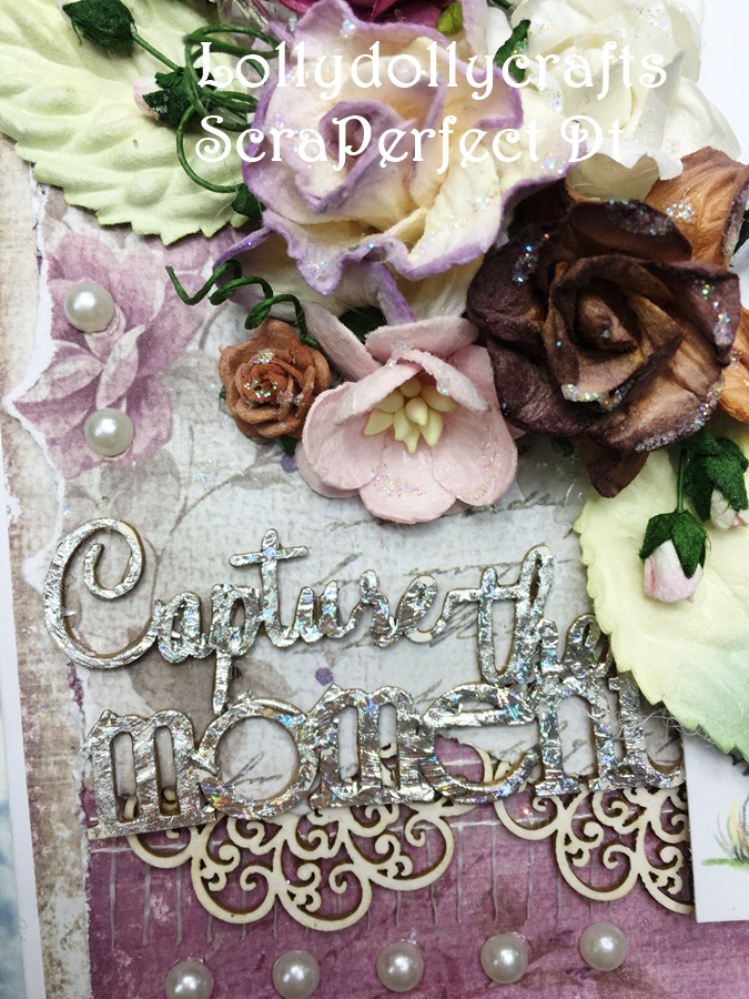 ScraPerfect Card using Best Glue Ever and Foils