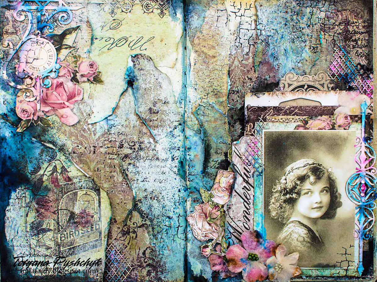 Scraps of Darkness and Scraps of Elegance Tanya's Art Journal