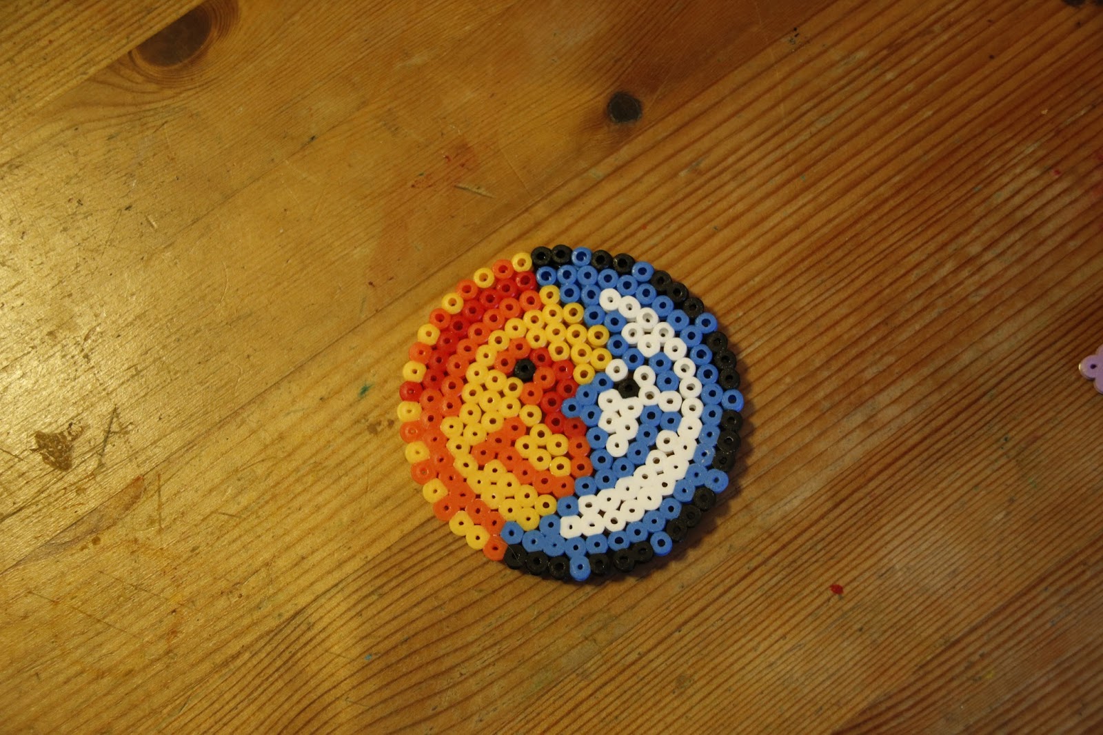 Ania mama Agnieszki Koraliki pyssla IKEA Hama Beads