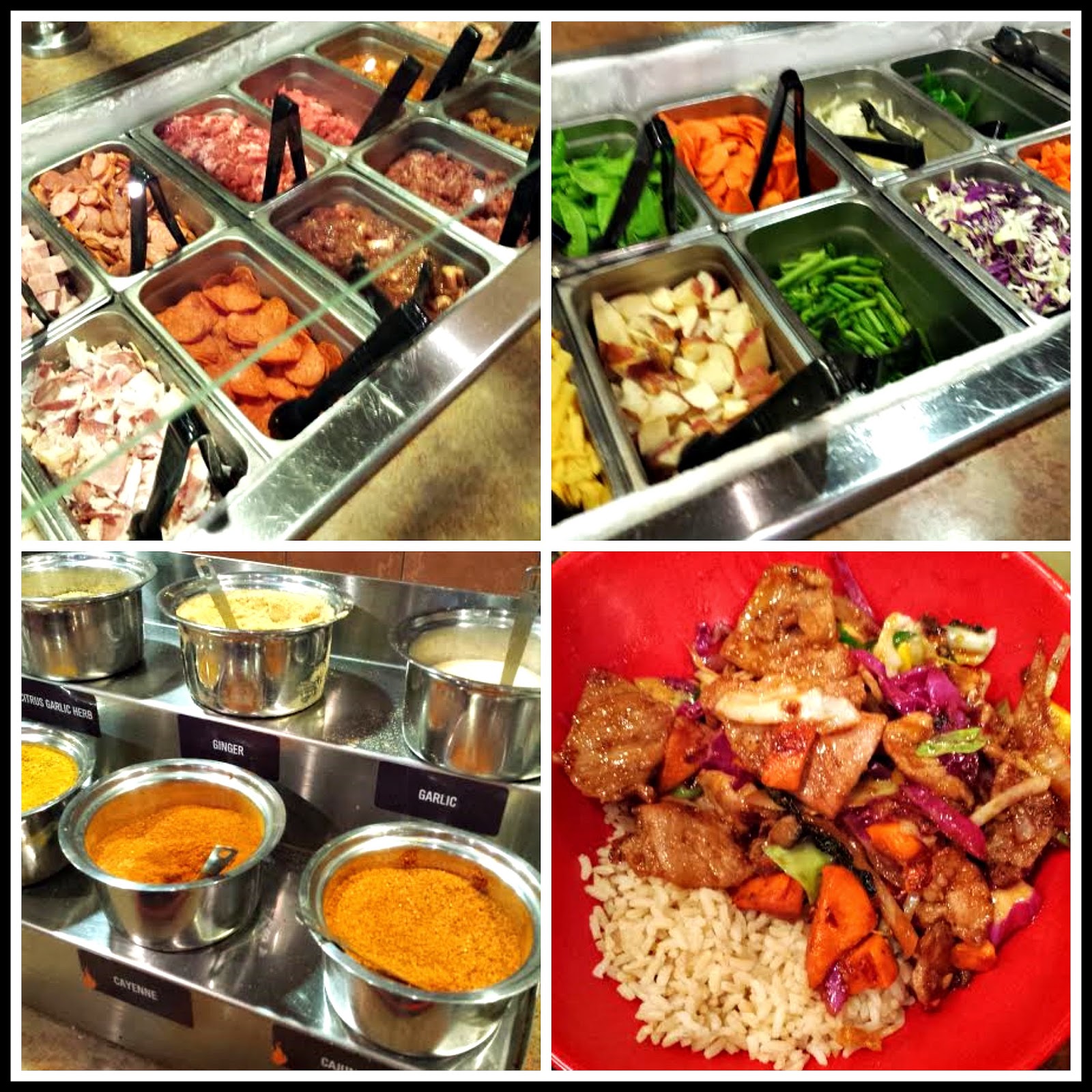 Enjoying Customized Mongolian Wok Meals...and More...at Genghis Grill