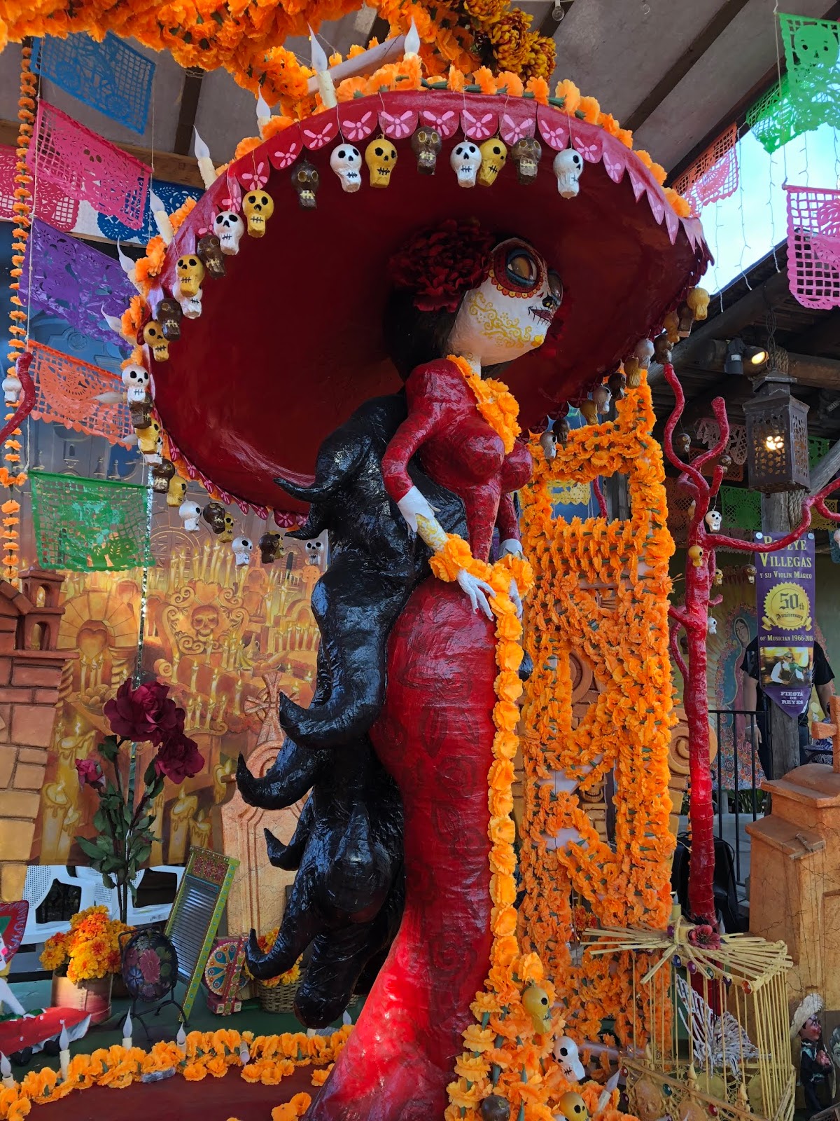 Dia de lost Muertos celebration in Old Town, San Diego