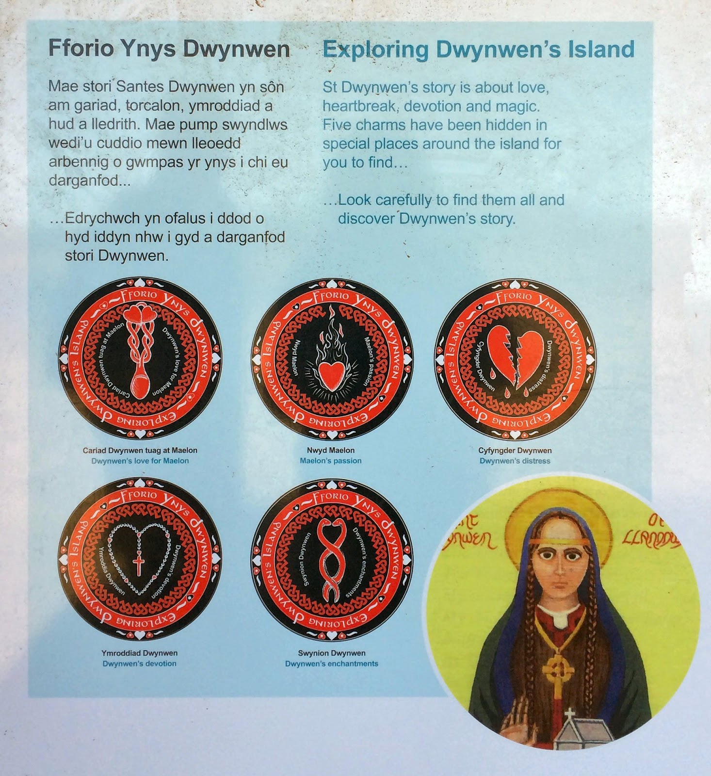 Broad Thoughts From A Home A DAY FOR LOVERS THE FEAST OF ST DWYNWEN