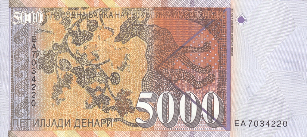 coins and more: 343) Banknotes of the Republic of Macedonia (Former ...