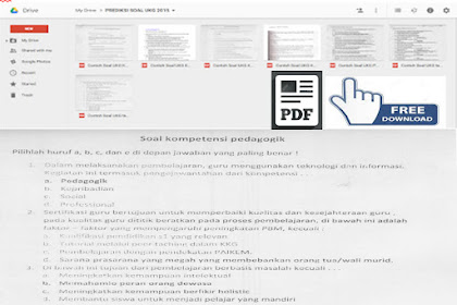Kumpulan Soal - Soal Prediksi Yang Akan Muncul Pada Aktivitas Uji
Kompetensi Guru Tahun 2015.Pdf