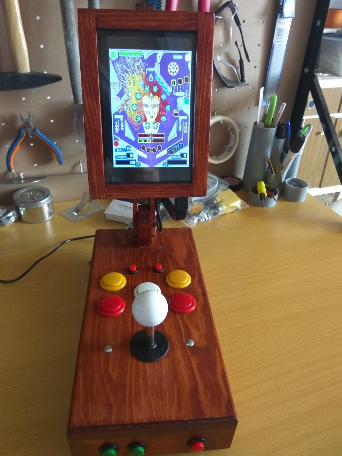 Cria o teu Avatar! Nova maquina construida Uma MiniArcade Vertical