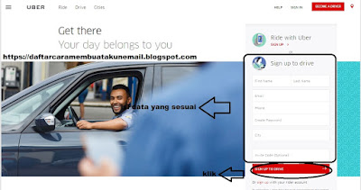 CARA DAFTAR UBER ONLINE