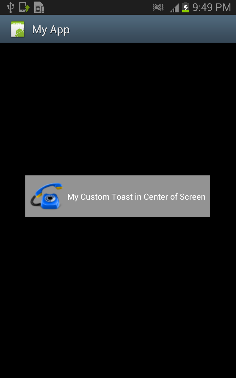 Android Tutorials for Beginners Customizing Toast In Android