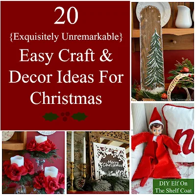 20 Craft Ideas For Christmas