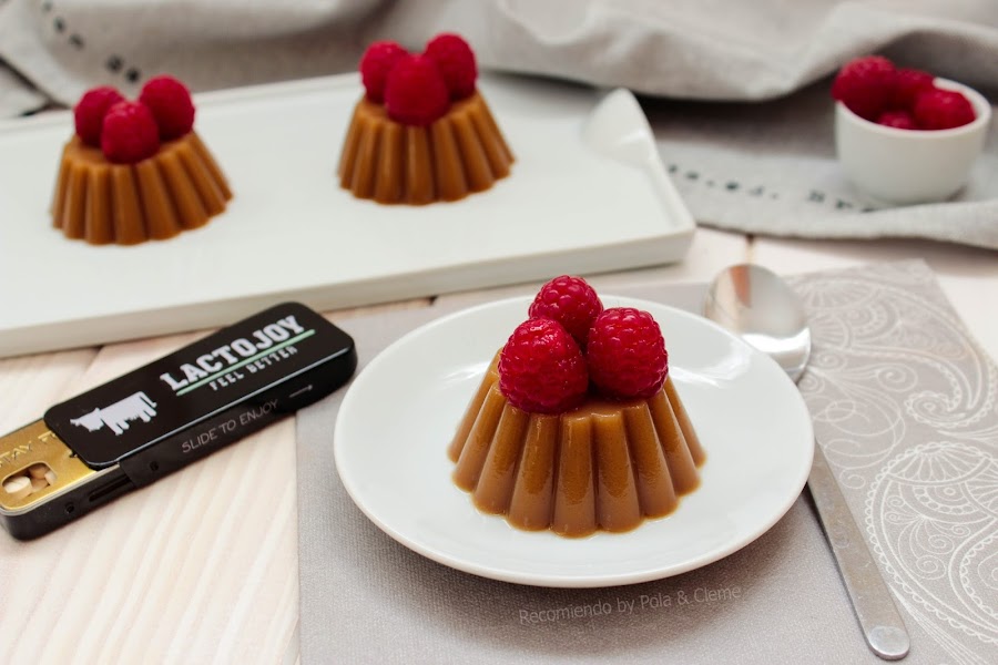 Receta de Flan de Caramelo sin lactosa