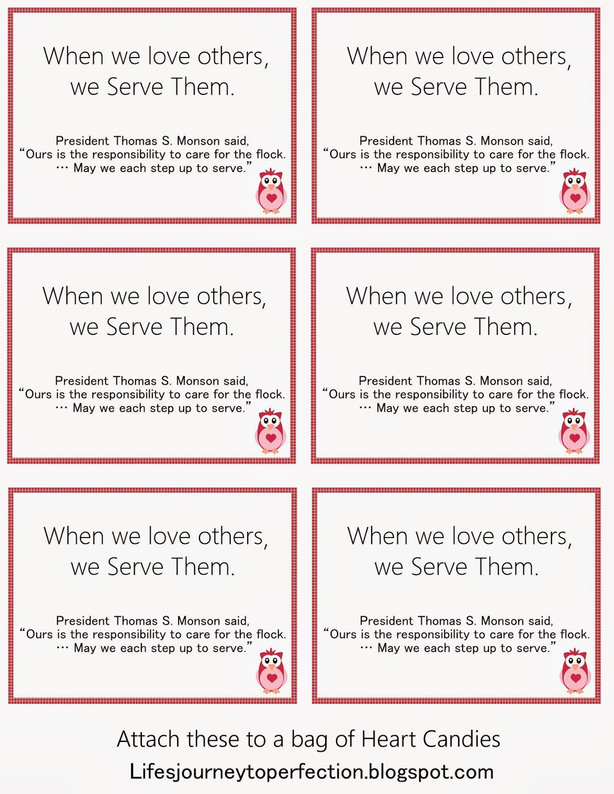 life-s-journey-to-perfection-visit-teaching-message-handout-february