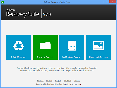 7-Data Recovery free download data recovery tools with serial key