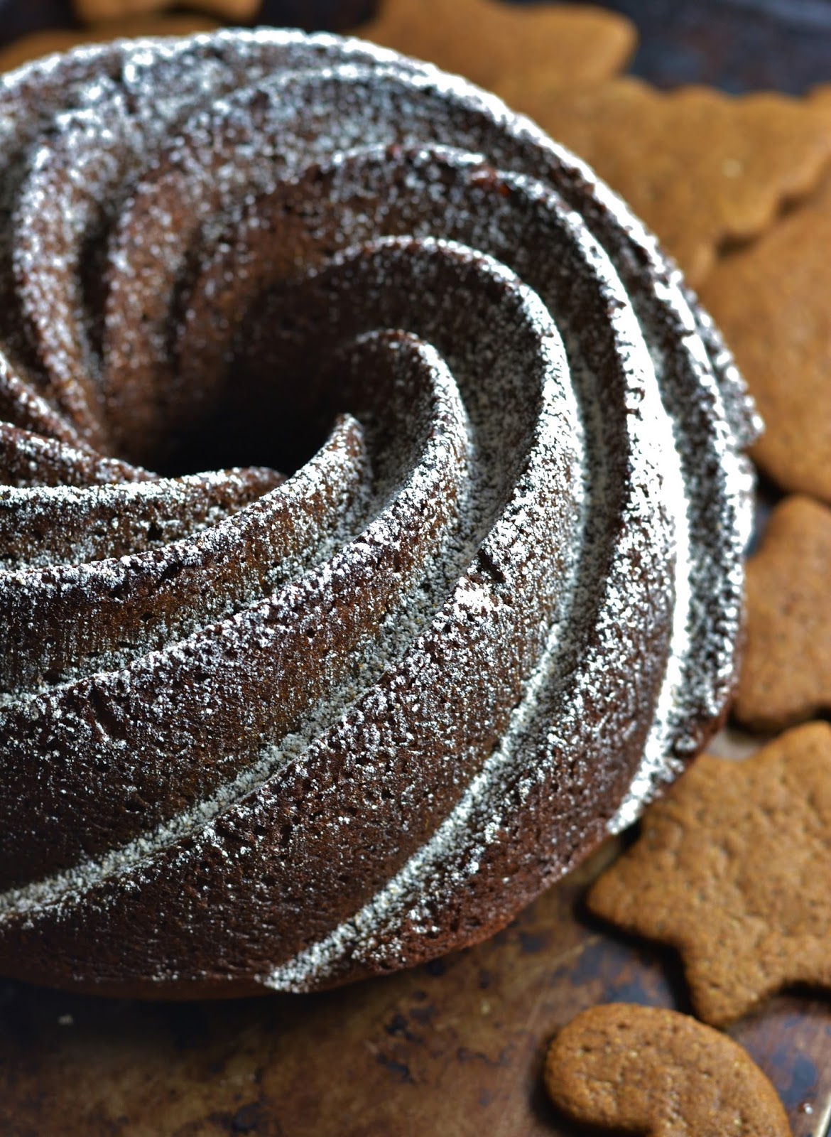 Vegan Gingerbread Sour Cream Holiday Bundt Cake Vegan Magic Time