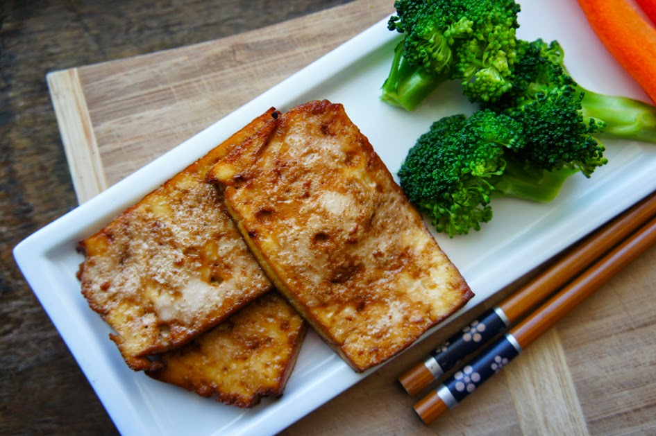 Kid Can Eat!: Tamari Tofu Steaks