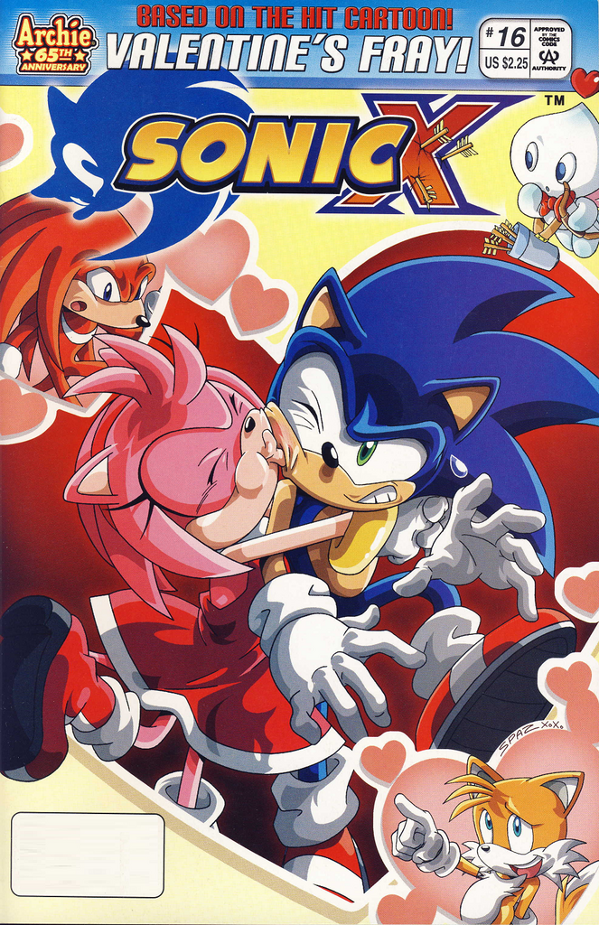 Classic Sonamy is FRICKIN ADORABLE!! (Sonic Comic Dub) 