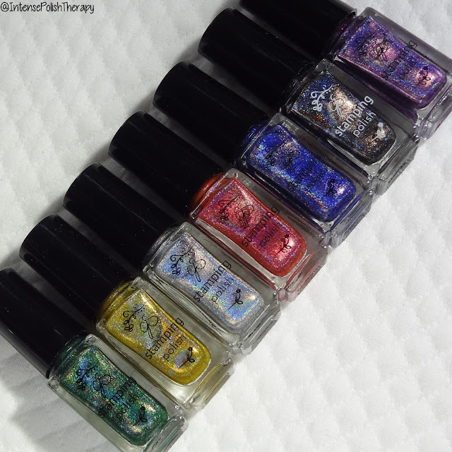 Clear Jelly Stamper | Holographic Stamping Polishes H01-H07