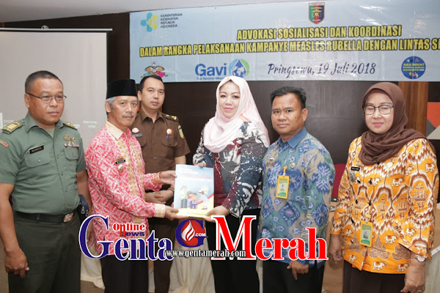 Pemkab Pringsewu Gelar Kampanye Meales Rubella