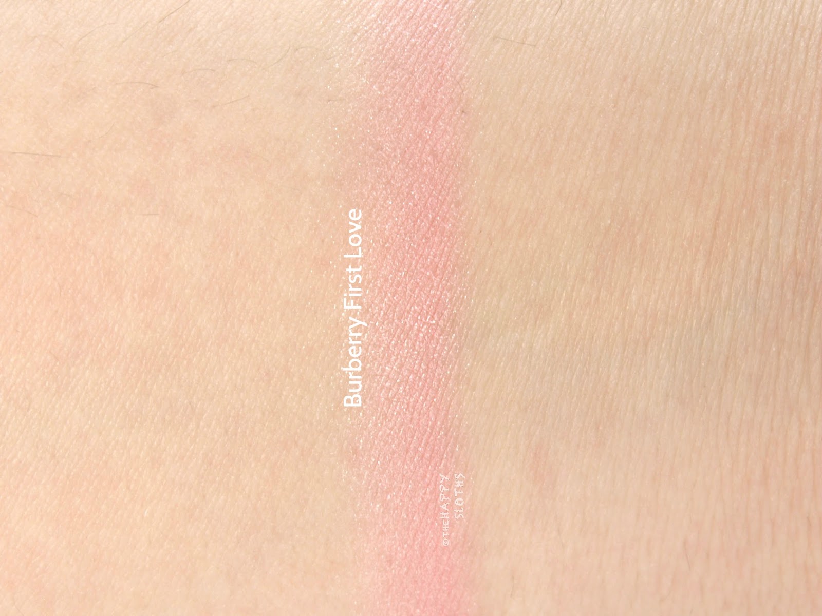 Burberry First Love Palette Blush Highlighter Review and Swatches