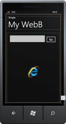 Simple Web Browser Windows Phone 7 – Th8 Unspoken