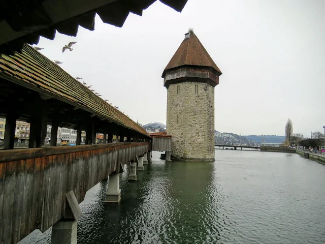 Long Winter Weekend Lucerne Switzerland - The Chapel Bridge