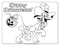 halloween coloring pages pluto